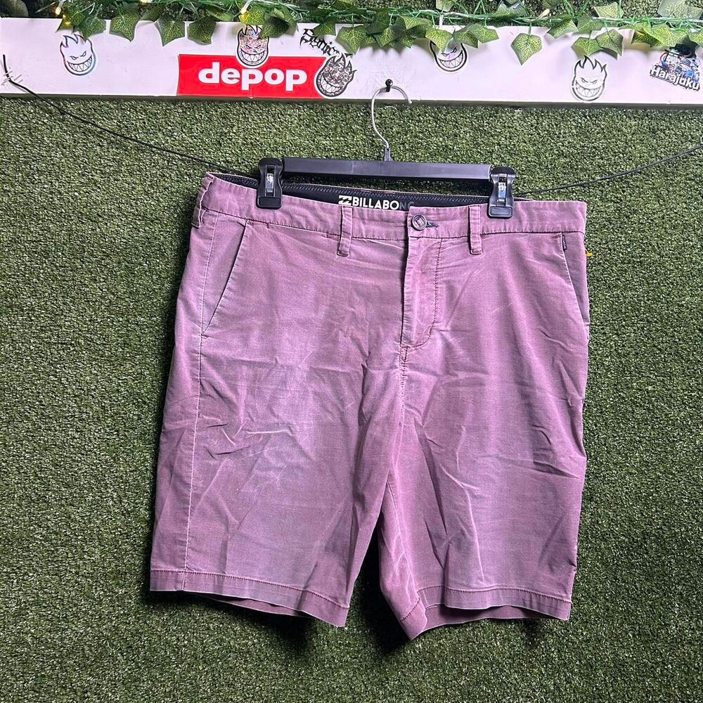 Billabong Men's Purple and Pink Shorts